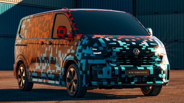 Volkswagen Transporter (camouflaged) - front static